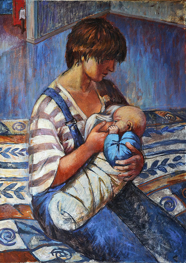 «Січень». 2003. Полотно, олія